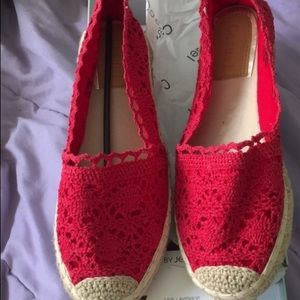 Adorable Jenn Ardor Espadrille Shoes Size:5.5